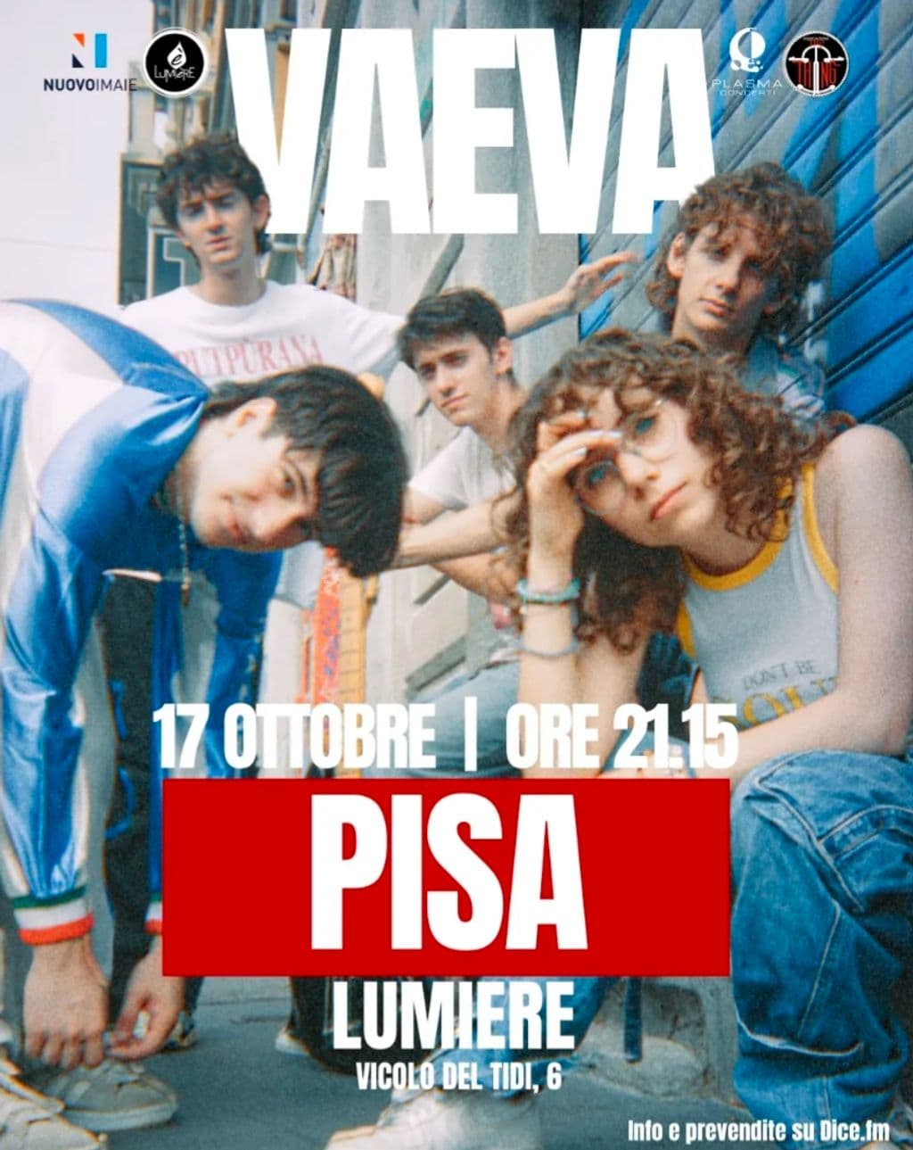 VAEVA Live a Pisa